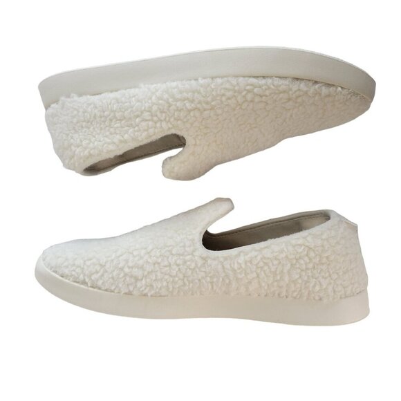 Allbirds Wool Lounger Fluff Natural White Merino Slip On Soft Cozy Boho - Picture 4 of 10